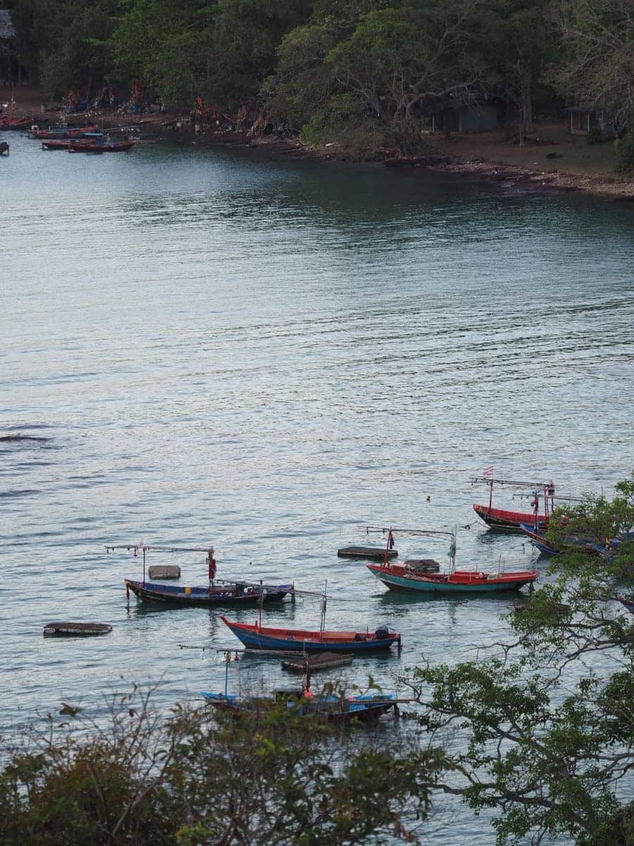 A real fishing village next door